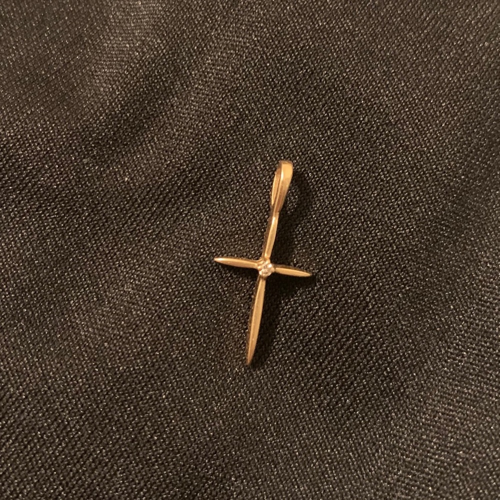 Gold cross 14k